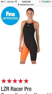 speedo lzr racer pro recordbreaker kneeskin tech suit swimsuit with comfortstrap
